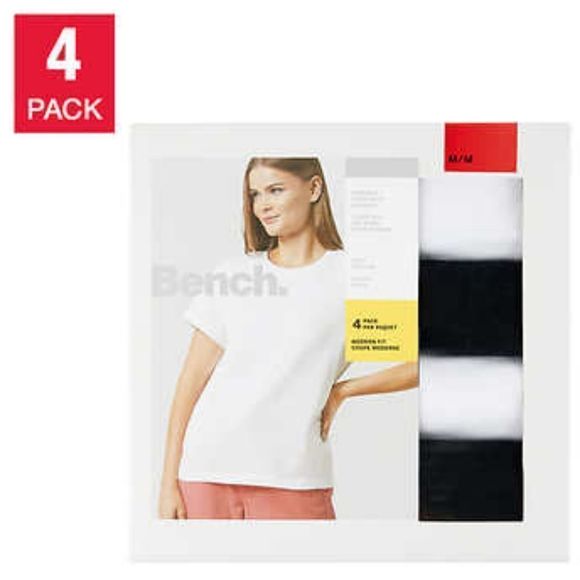 Bench NEW***4 *** Pack Crew Neck T-shirts - Picture 1 of 11